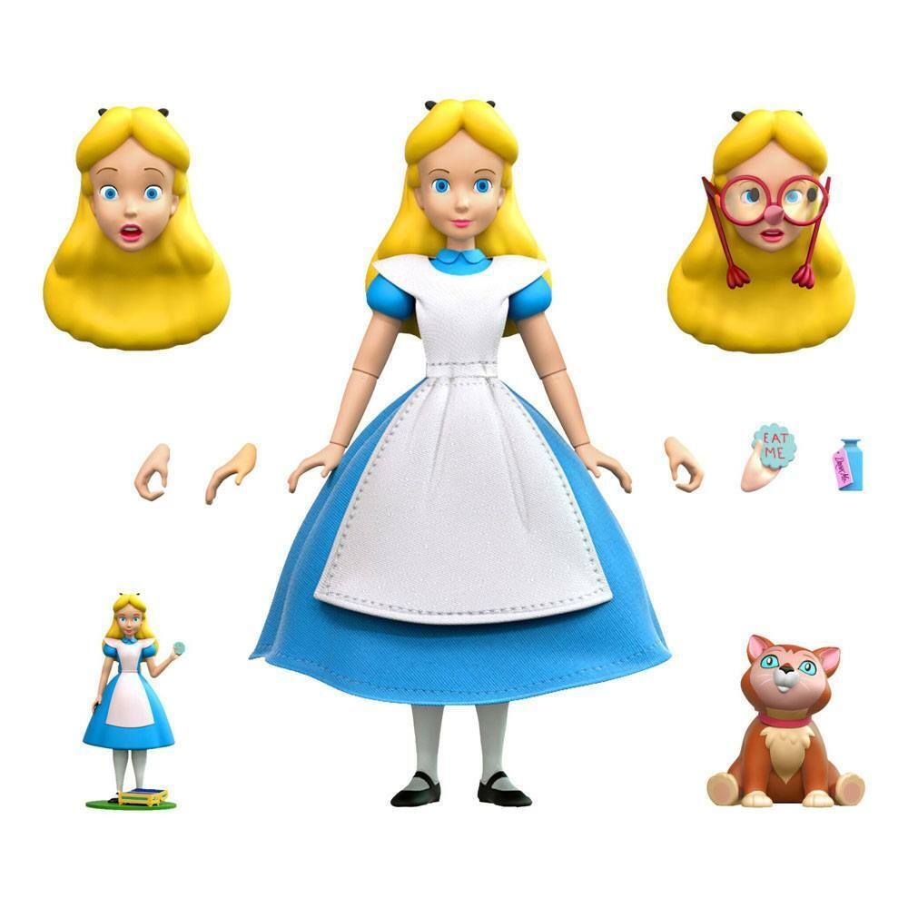 DISNEY - Alice in Wonderland - Alice Ultimates Action Figure Super7