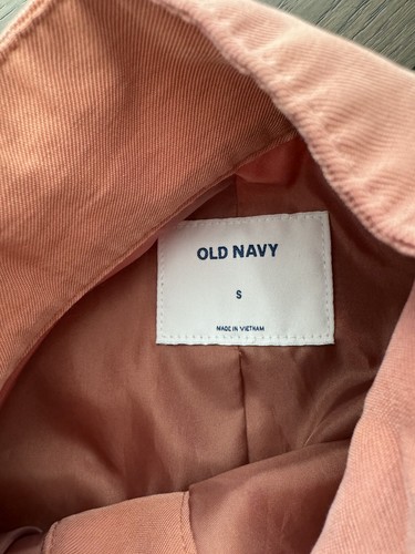 Old Navy Damen Sienna langärmelige Druckknapp-Taschenjacke Gr. S (H1) - Bild 6 von 10