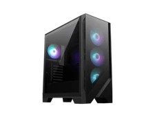 MSI MAG FORGE 321R AIRFLOW Black Computer Case, 2xUSB 3.2 Gen 1, 4x120mm ARGB Fa