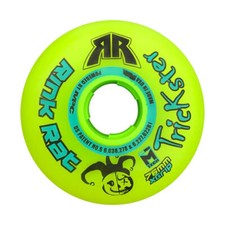 Rink Rat Single Wheel 76mm 84A Trickster X Grn/Blue Inline Indoor Roller Hockey