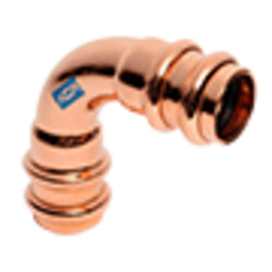 Mueller RP02728 ACR Press Copper 90 Elbow, 3/4 O.D. Long Radius