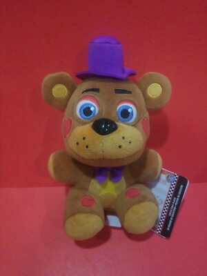 NEW Funko Plush Five Nights At Freddy's Pizza Sim. *ROCKSTAR FREDDY*Authentic 