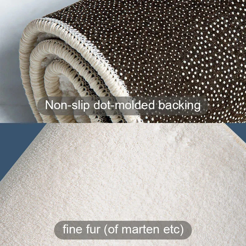 Fck Tufted Rug - Non-slip Floor Mats  - Fluffy Runner Rug for all Rooms - Image 4 of 4