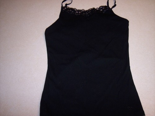 Lot Of 2 - Justice sz 14 camisole and Beautees cream top sz. L - Picture 6 of 8