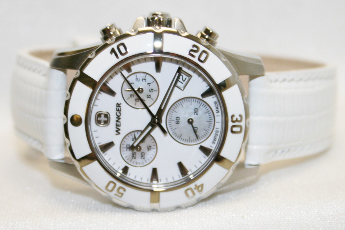 Wenger Squadron Mother-Of-Pearl Dial - White Wenger Sport Elegance Women main image 4