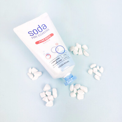 Holika Holika Soda Tok Tok Clean Pore Deep Cleansing Foam,Korean cosmetic,sample