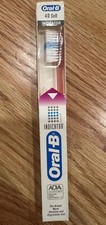 Vintage Oral-B Soft Regular 40 Straight Toothbrush Red 1994 NEW / SEALED
