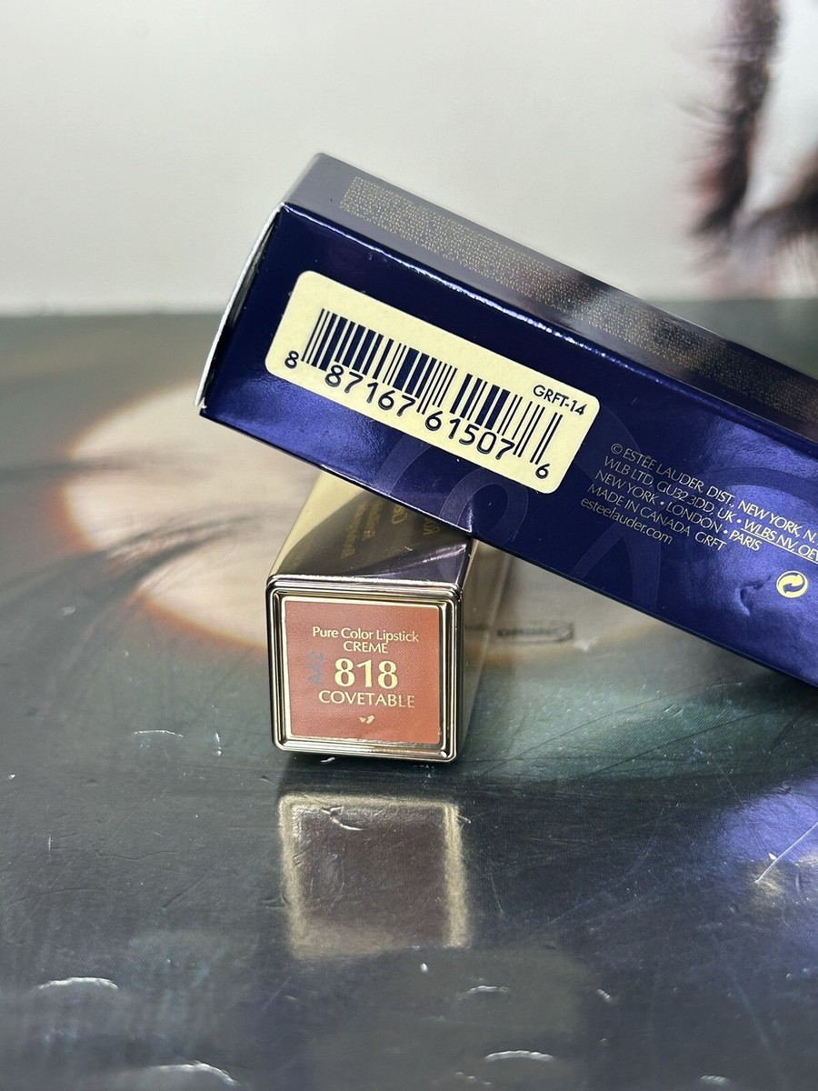 ESTEE NIB Estee Lauder ~ 818 COVETABLE ~ Pure Color Lipstick! | eBay