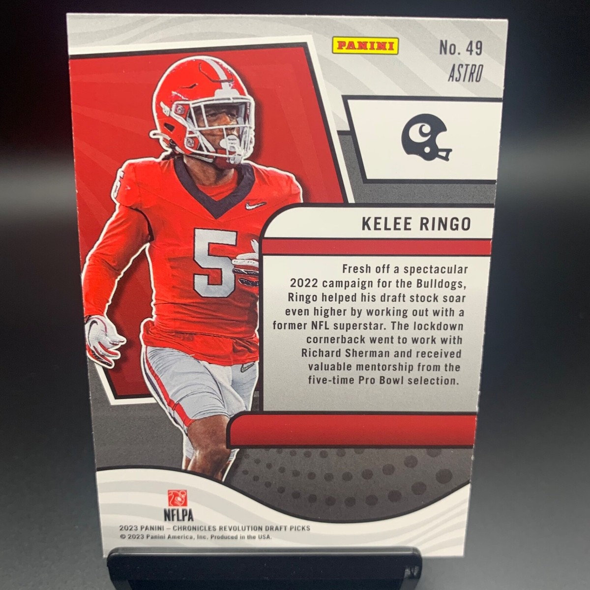 2023 Chronicles Draft Revolution #49 Kelee Ringo Astro