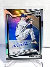 2022 Noah Dean AUTO Panini Elite Extra Edition Autograph Boston Red Sox #159