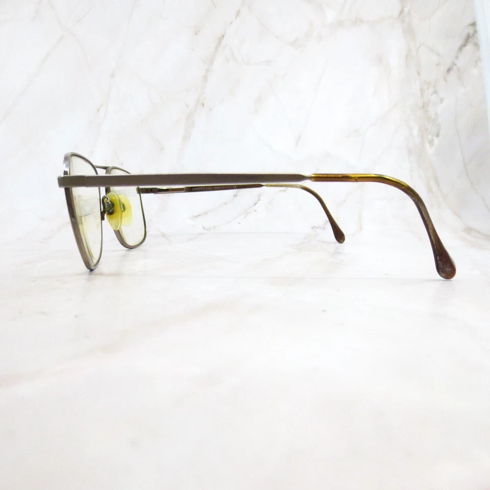 Marco de gafas Luxottica LU 1295 T126 unisex topo cuadrado borde completo 56-17-140 Foto 3 de 4