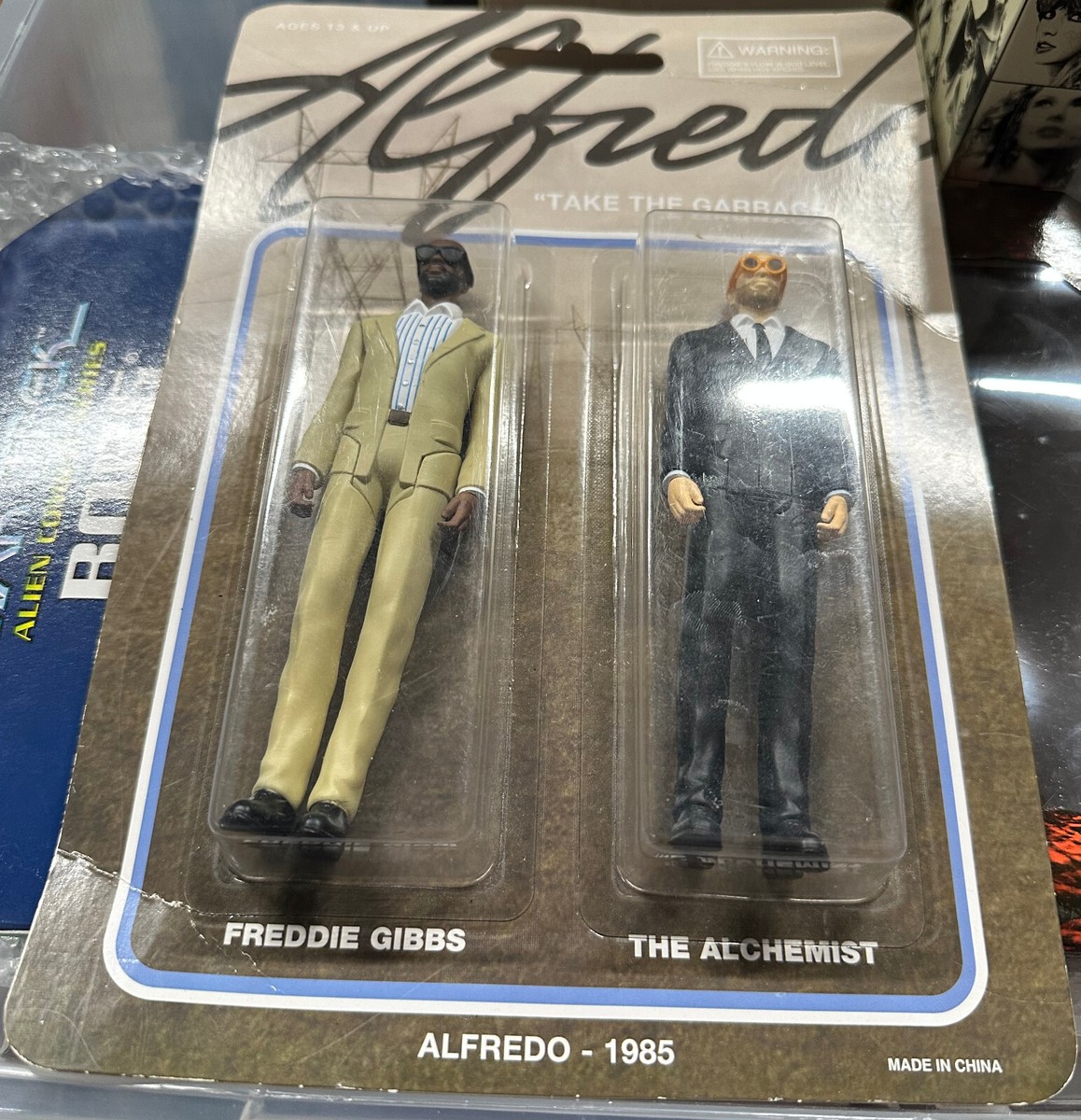 The Alchemist Freddie Gibbs フィギュア Freddie Gibbs The Alchemist - Alfredo 1985 Take The Garbage