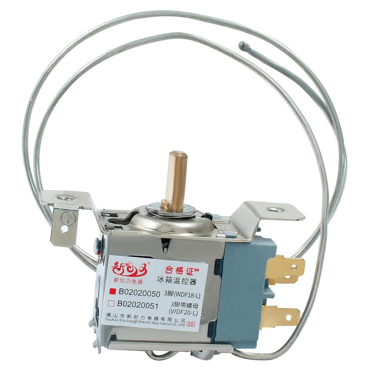 3 Pin Mini Refrigerator Freezer Thermostat WDF-18, Universal Temp Control