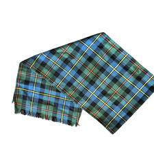 Strathmore Scotland HTG Macleod Hunting Tartan 100 Pure New Wool Plaid Scarf