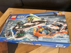 LEGO CITY: Sailboat Rescue (60168) 100% Complete with extra pcs Manual and Box