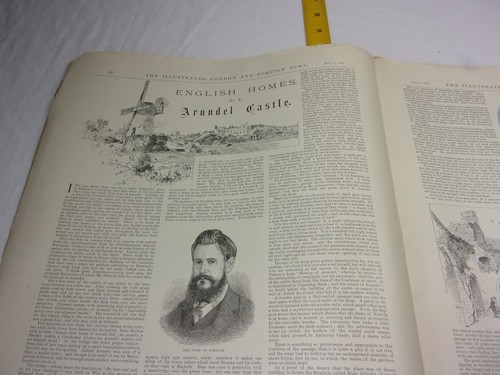 Arundel Castle American Exhibition 1887 Illustrated London News magazine V1. #1 - Picture 5 of 14