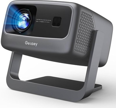 2500 ANSI/ Official Apps/360°Stand 4K Projector with WiFi and Bluetooth, Auto 