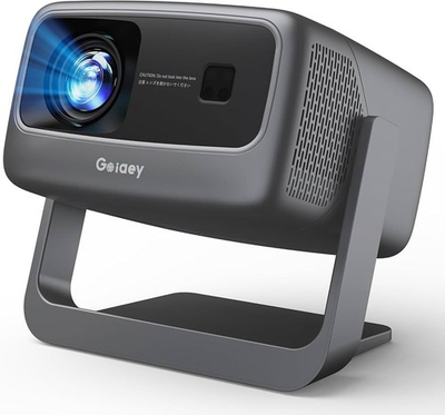 #ad 2500 ANSI Official Apps 360°Stand 4K Projector with WiFi and Bluetooth Auto $229.99