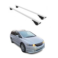 DachträGer GrundträGer FüR Honda Odyssey 2003-2008 75Kg Stahl Silber 2 Tlg