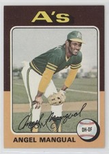1975 Topps Angel Mangual #452 0x1e