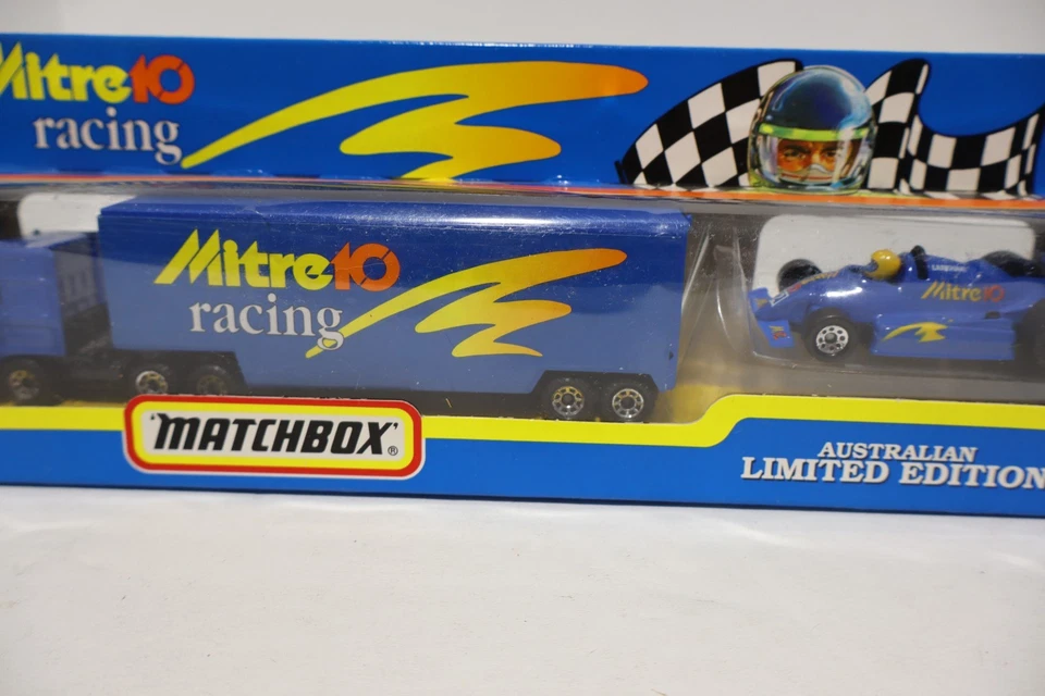 Matchbox 1993 Australian Limited Edn Mark Larkham Mitre 10 Racing New in C9 Box - Image 2 of 3