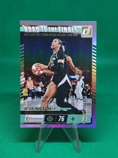 2025 Donruss WNBA /499 Road To The Finals Game 2 A'ja Wilson Las Vegas Aces