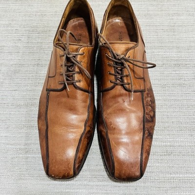 Magnanni Men Dress Shoes Size US 10,5 M Cognac Brown Oxford Leather‎ Magnanni Men Dress Shoes Size US 10 M Cognac Brown Oxford  main image 4