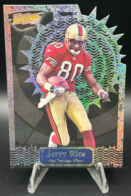 #ad #ad 1999 Pacific Revolution Jerry Rice Thorn in the Side Die Cut Insert #19 49ers $17.99