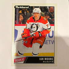 Parkhurst 2022-23 Ian Moore Anaheim Ducks Rookie + See Outer Space #218