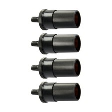 4x Avico Cigarette Lighter Chassis Socket Inline Solder Termination CLS5