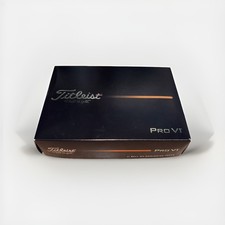 Titleist Pro V1 Golf Balls, 1 Dozen 12 Balls White- 1,2,3,4 NEW 