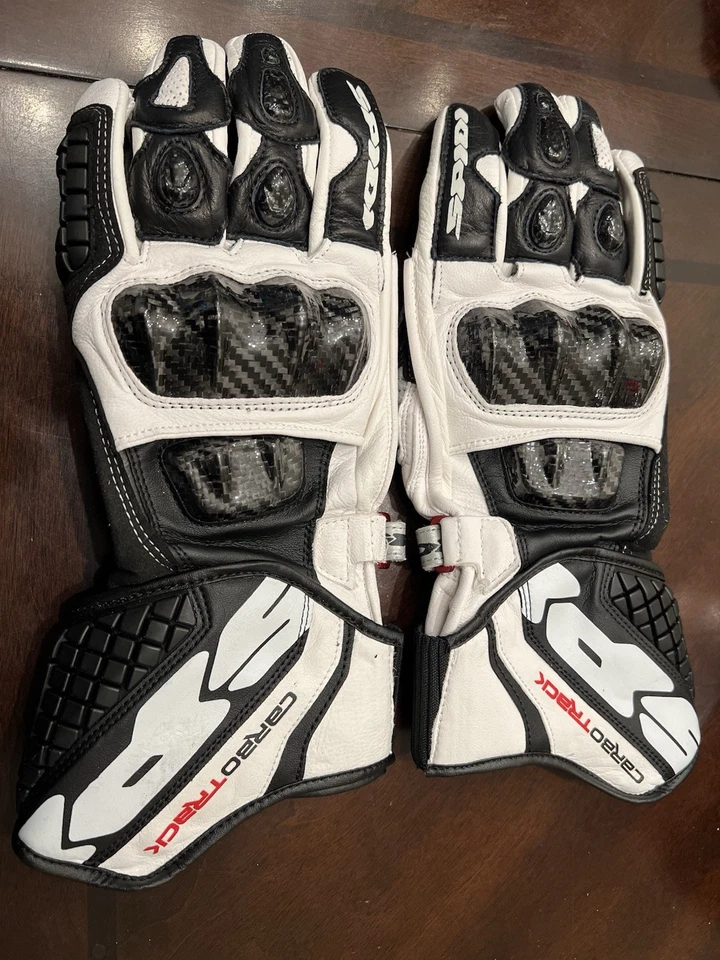 GUANTES DE CUERO SPIDI CARBO TRACK EVO TALLA L Foto 3 de 4