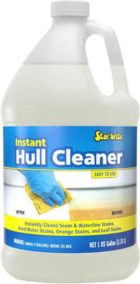 Instant Hull Cleaner - Easily Remove Stains, Scum Lines & Grime for Boat Hulls, 