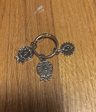 WW Weight Watchers Weight Loss Charms Bag Key Ring 3 Charms Milestones