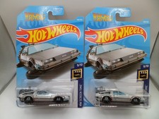 Hot Wheels Back To The Future 108/250 Time Machine HW Screen Time 9/10 Lot of 2