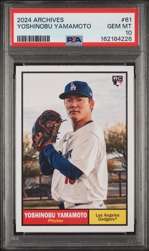 2024 Yoshinobu Yamamoto #61