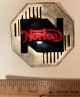 Norton Octagon Red Black 2” Vinyl Transfer Decal Sticker