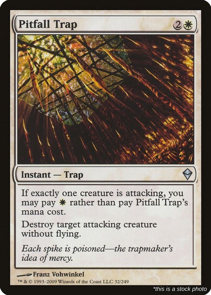 Pitfall Trap (ZEN 32), Normal, Zendikar, MTG