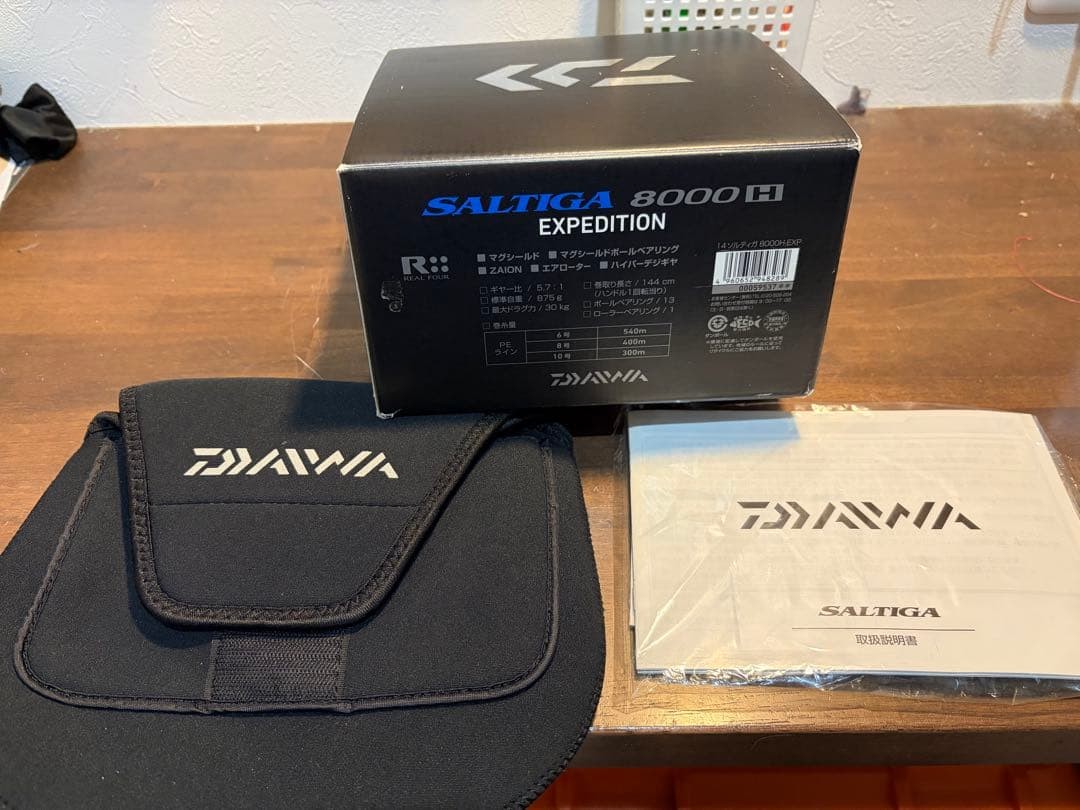 Daiwa 14 Saltiga 8000H Expedition Spinning Reel Japan Used
