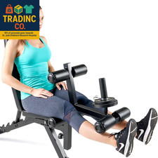 Adjustable 6 Position Utility Bench with Leg Developer and High Density Foam Pad