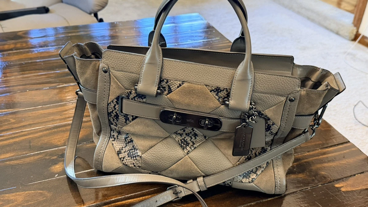 Coach Turn Lock Bags & Women's Suede Exterior for sale | eBay