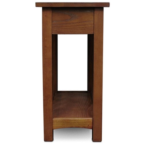 Leick Furniture Mission Wood End Table in Medium Oak Brown - Bild 4 von 7