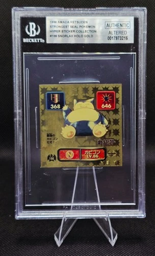 BGS Snorlax Gold Sticker (Altered)