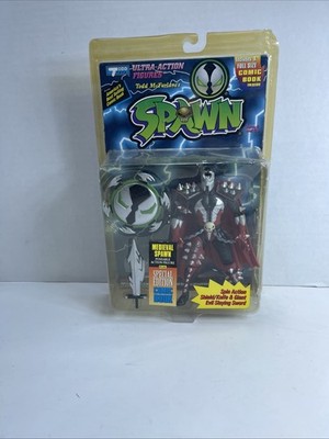 McFarlane Toys Spawn series 1 Medieval Spawn Action Figure w/ comic