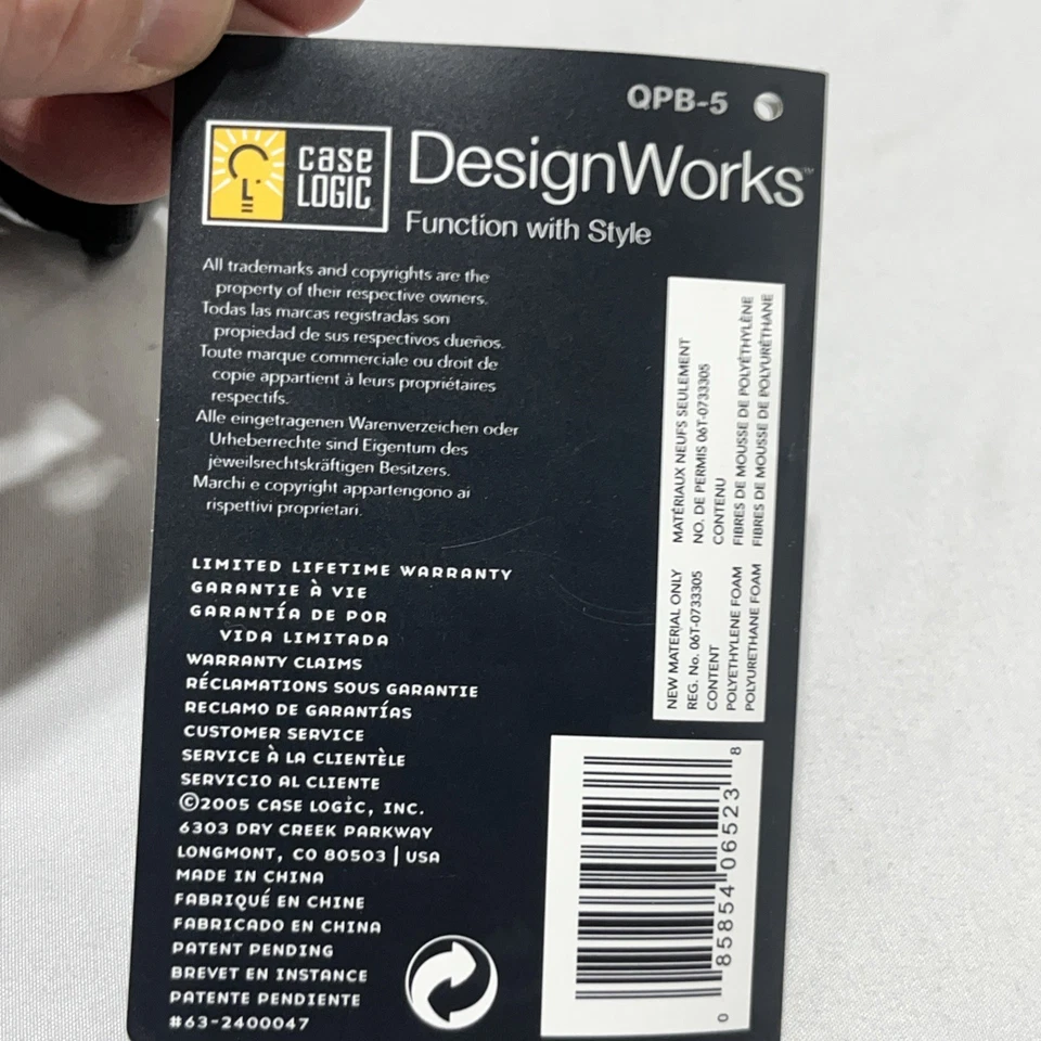 CASE Logic QUICK DRAW CAMCORDER CASE Soft/HARD SHELL QPB-5 - Image 4 of 4