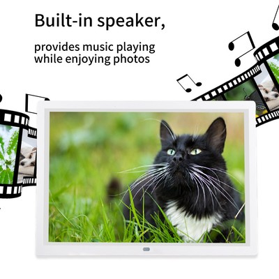 15.4 Multifunction 1280*800 Digital Photo Frame With Remote Controller CB