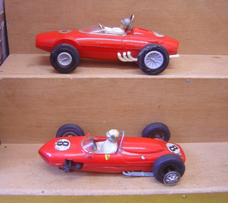 2 alte Slot Cars für Bastler ohne Kartons "Gebraucht"(122K)