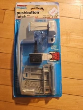 replacement storm door handle National Mfg Co. Push Button Latch With Dead Bolt