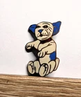 Vintage BONZO THE DOG Chad Valley ENAMEL BADGE, PIN c1940's