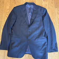 SuitSupply Blazer Jacket Mens 42R Blue Reda Wool Italy Napoli Pure Super 110s